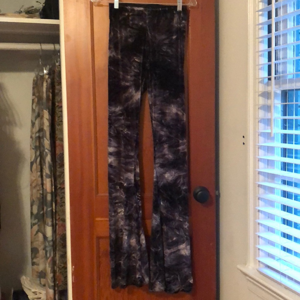 Show me your Mumu bam bam bells blue tie-dye